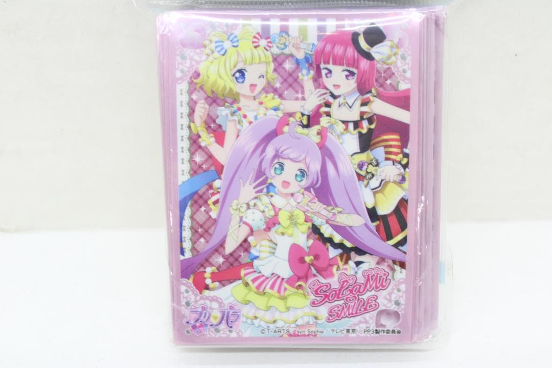 プリパラ キャラクタースリーブ 3種セット 未開封 46-EY1121-19C
