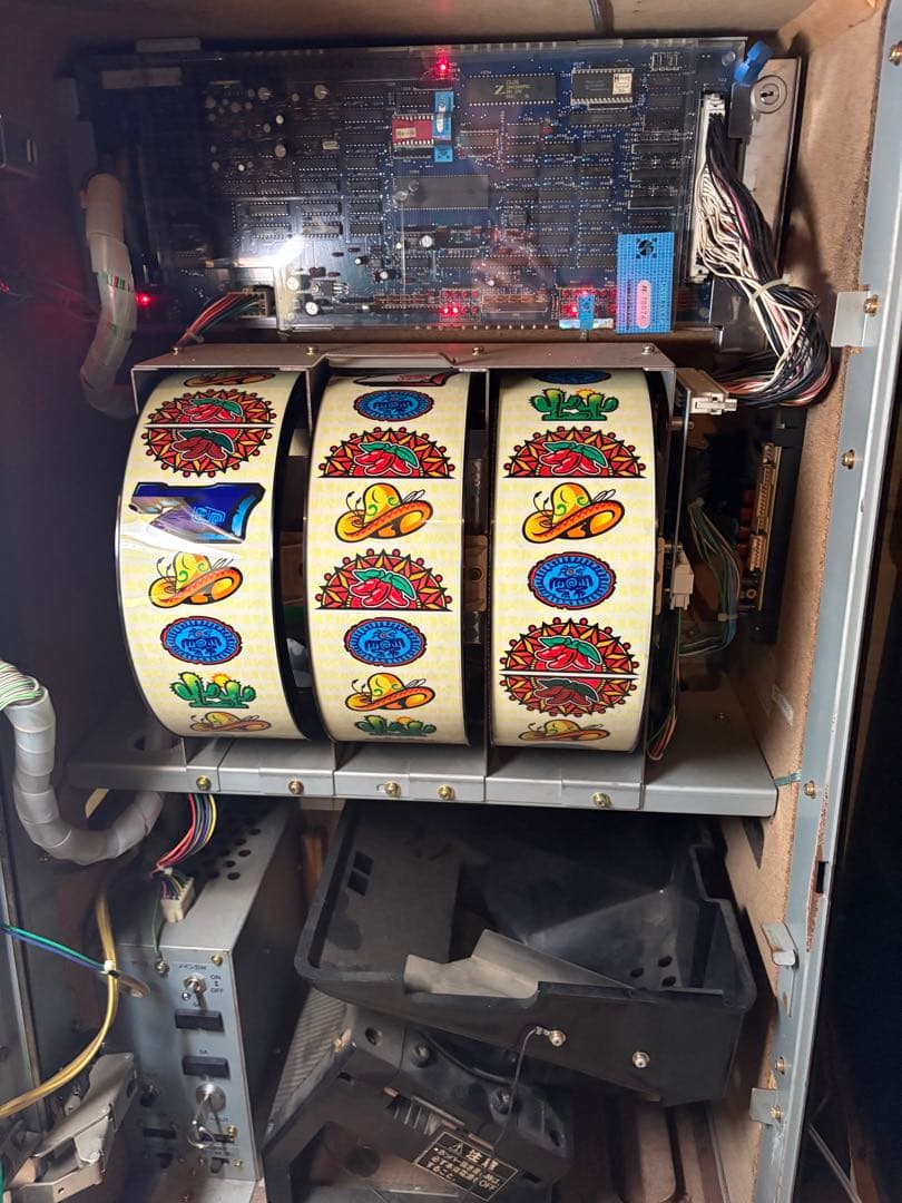 【通電確認済み】パチスロ実機 Azteca アステカ 4号機 昭和レトロ