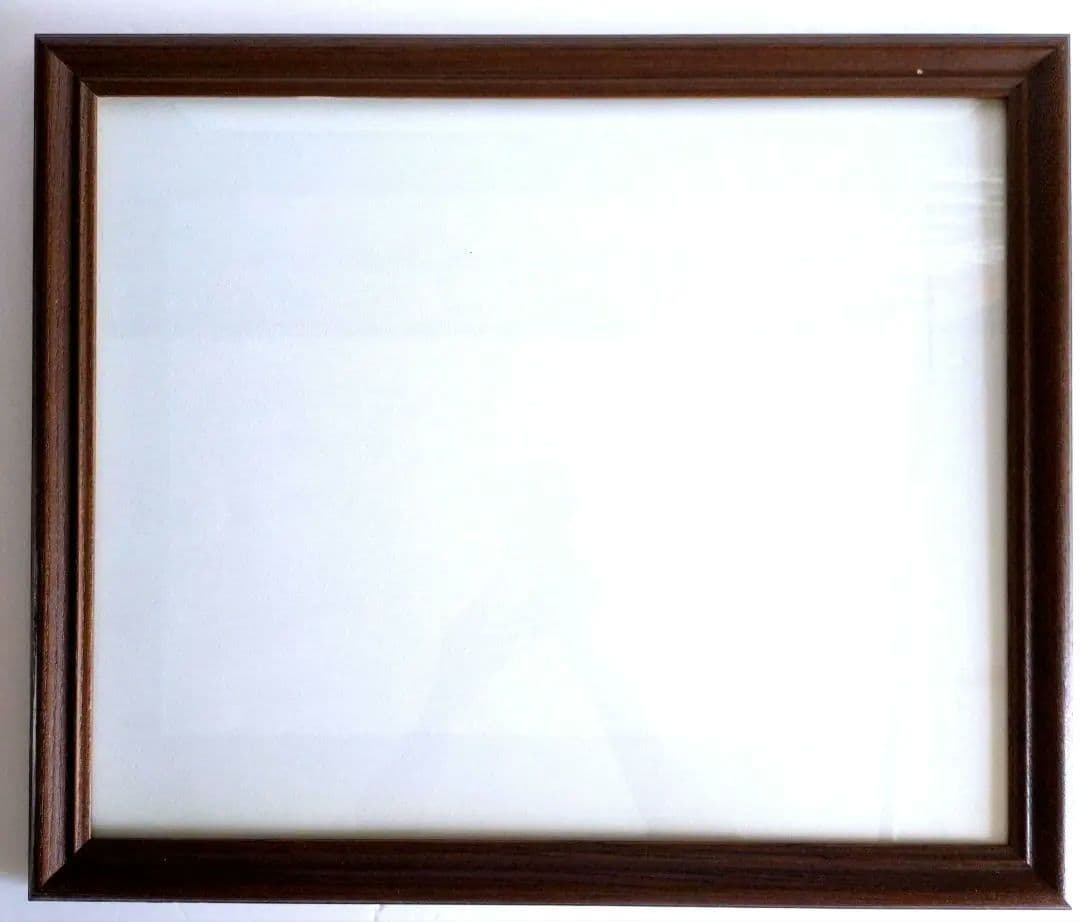 ✨額縁54×44cm 47×40cm 黒と金のクラシック水彩額縁と木製ガラス額縁