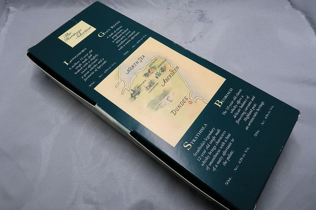 シーバスブラザーズ社 ヘリテージセレクション ミニチュアボトル４本セット