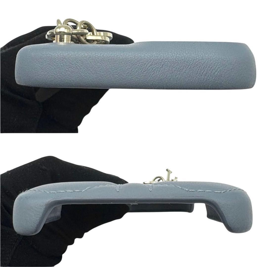 美品 Dior ディオール iPhoneケース 13pro カナージュ　グレー系