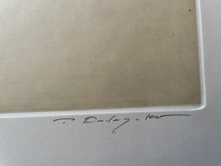 銅版画 : 筆塚稔尚「waltz for claire」