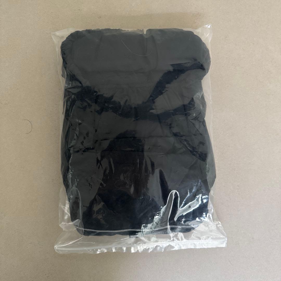 SSSOOK グースフィルダウンマント ブラック　Lサイズ