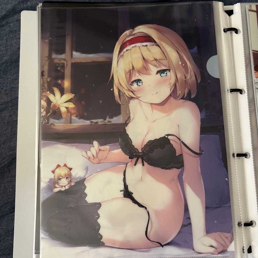 東方project 咲夜　さとり　こいし　水着　美少女　クリアファイル　VZ25