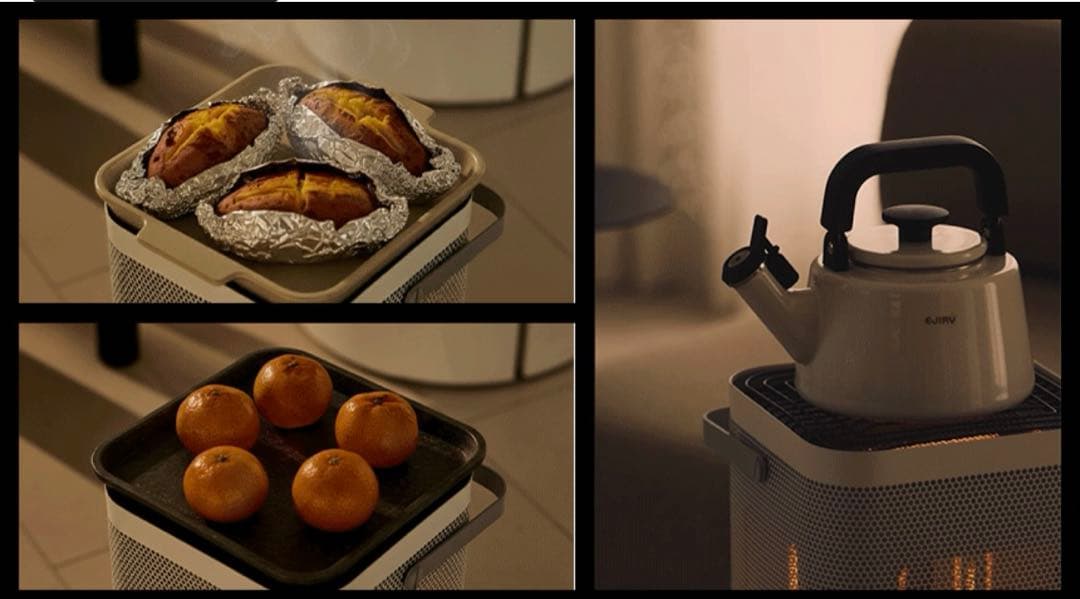 【新品未使用品】edir 2025年新作5面カーボンヒーター makuake