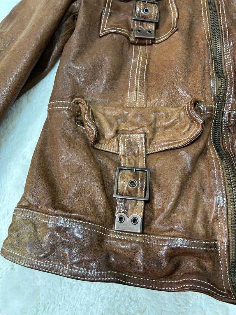 ドルチェ&ガッバーナ　レザージャケット