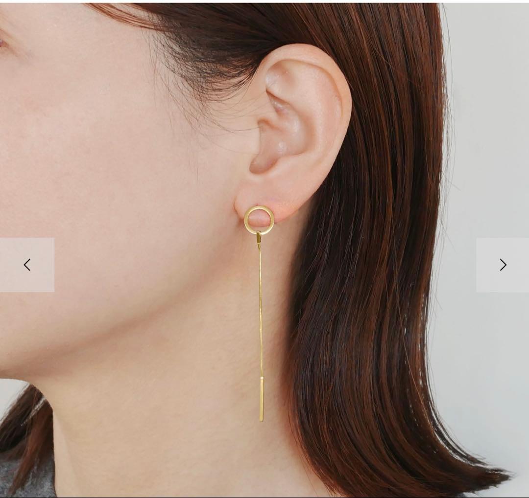 ヴァンドーム青山 Kengo Kuma + MA,YU ピアス　K10