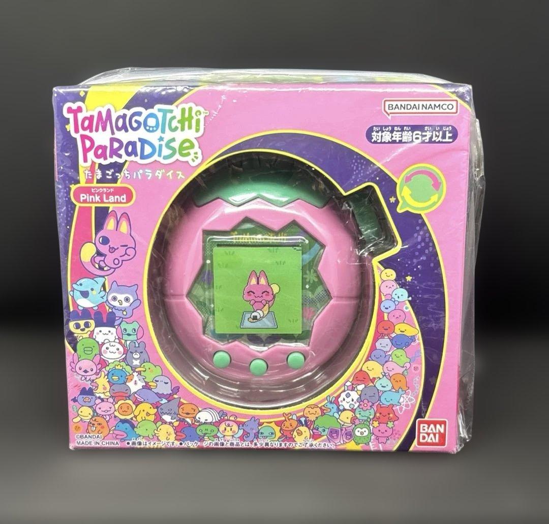 新品⭐️たまごっち パラダイス ピンクランド　タマラボファイル　ステッカー付き