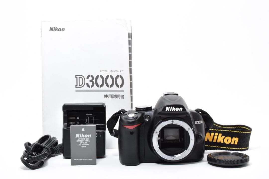 ★撮影枚数2,806枚・超美品★ ニコン D3000 ボディ #21223