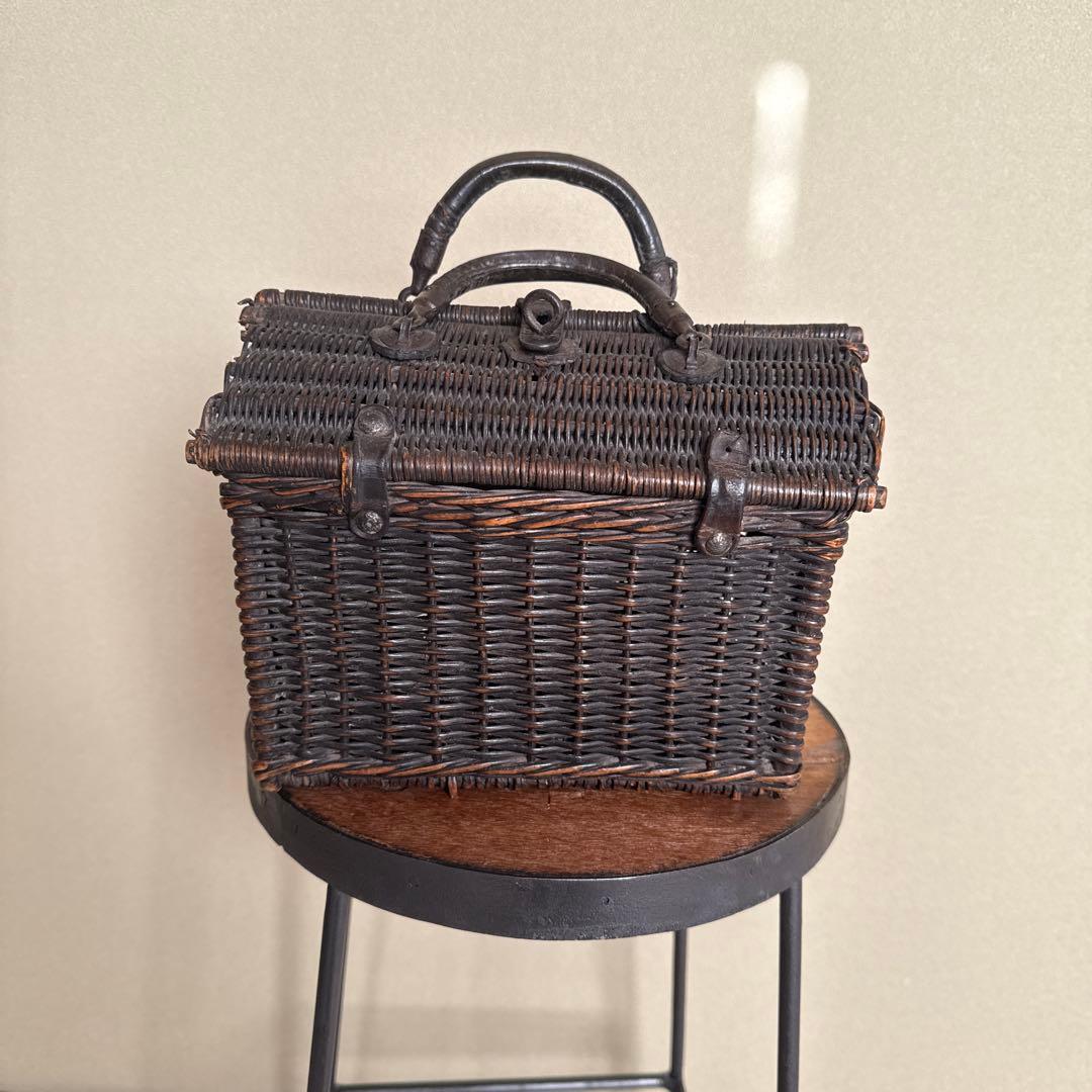 【希少】フランスアンティーク　バスケット