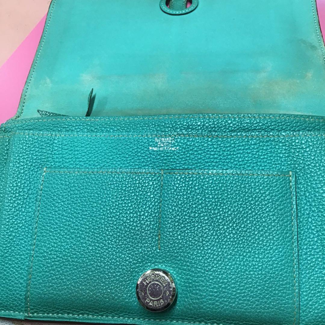 エルメス　ドゴン　ターコイズ ランカウイにて購入　要クリーニング