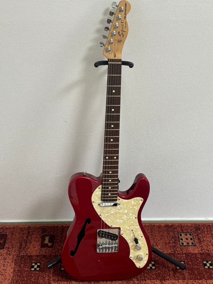 Squier by Fender テレキャスター シンライン レッド