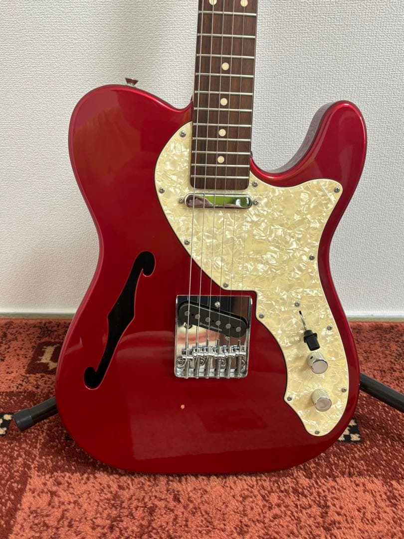 Squier by Fender テレキャスター シンライン レッド