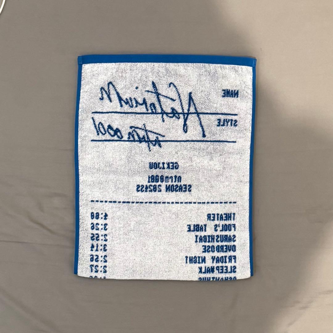 なとり 劇場フェイスタオル青