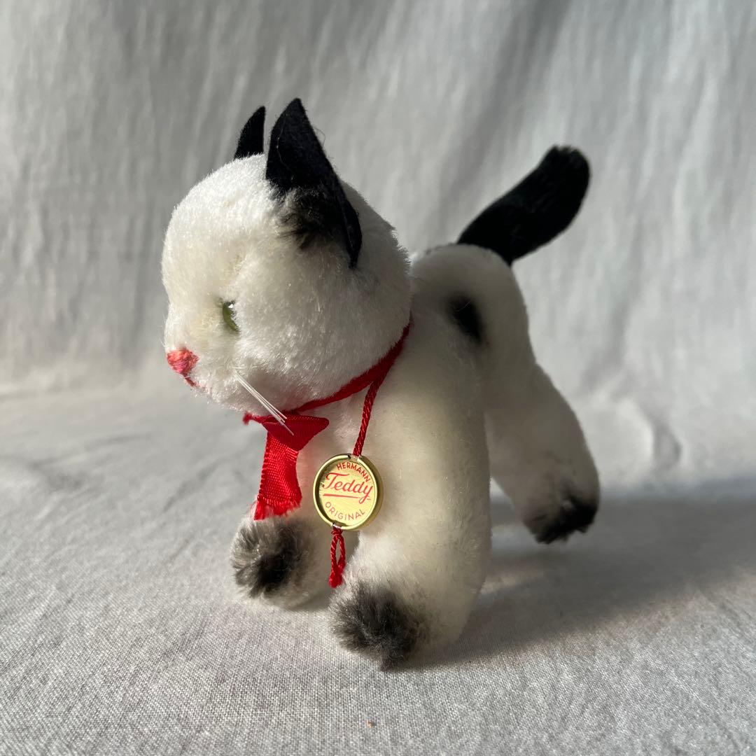 アンティーク　ドイツ　ねこ　ぬいぐるみ