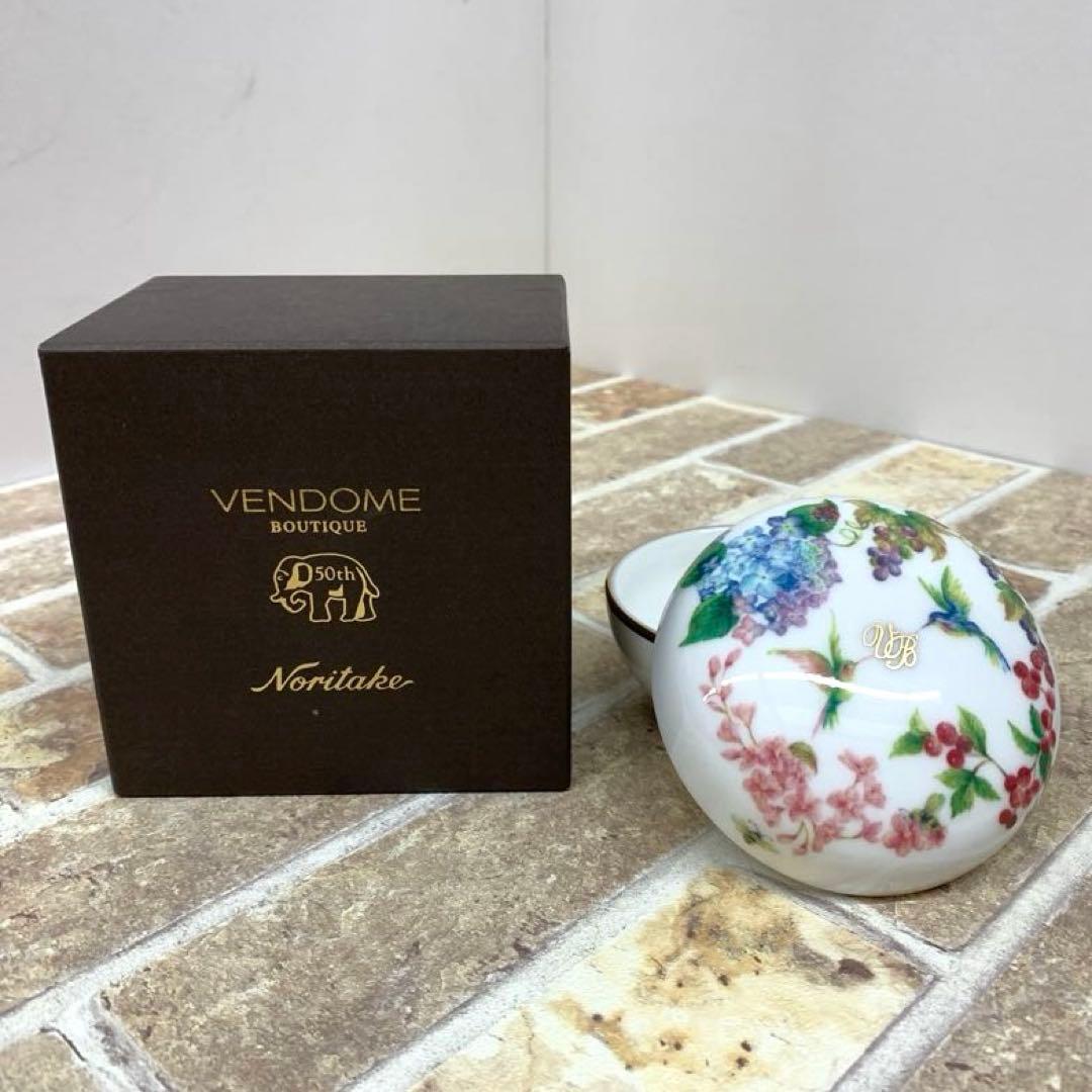 VENDOME 50th ブローチ2点 ノリタケ ボンボニエール