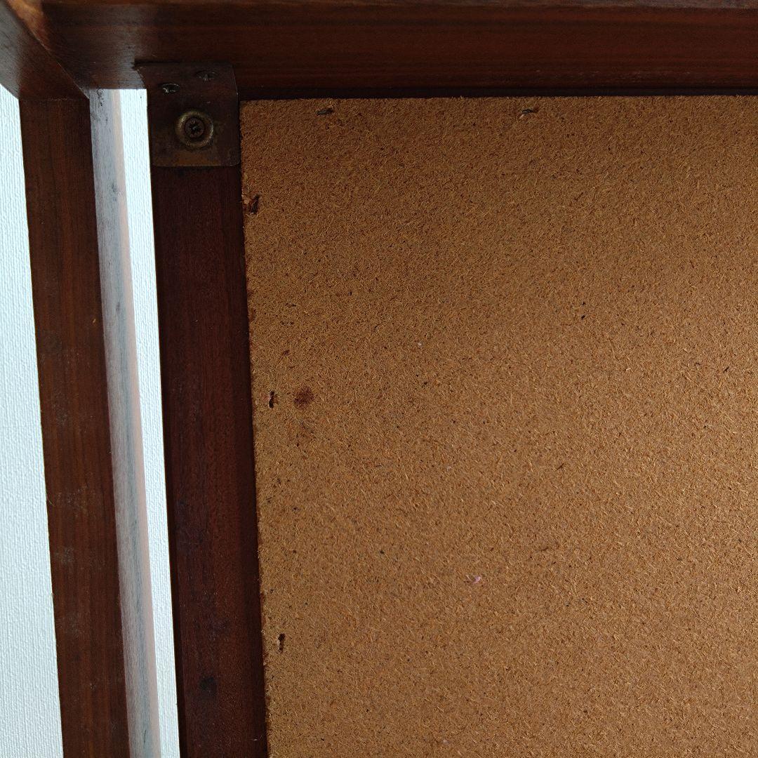 70B ヴィンテージ花模様タイル付きローテーブル