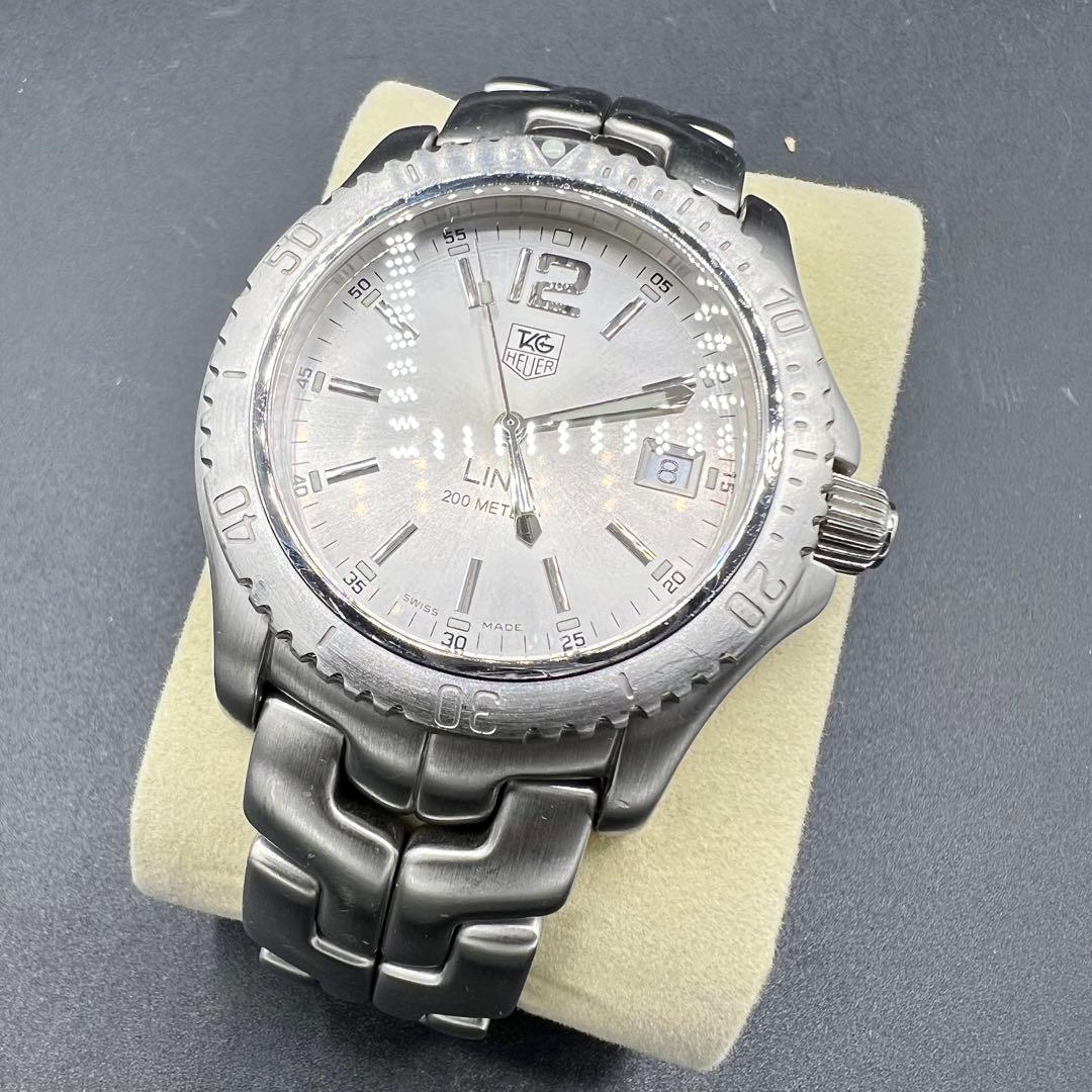 電池交換済 TAG Heuer タグホイヤー リンク WT1112 200m