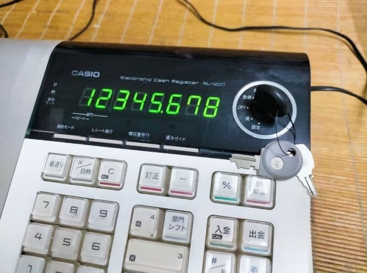 カシオレジスター　SE-S20/NL200　人気機種　送料無料　544401