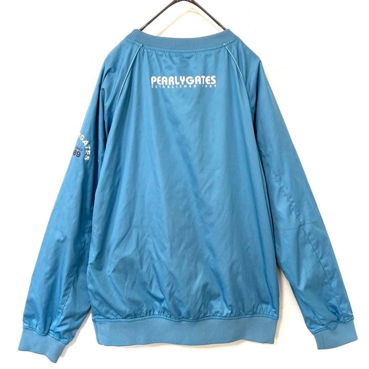 PEARLY GATES パーリーゲイツ　スニード　ナイロン　水色　ゴルフ　L