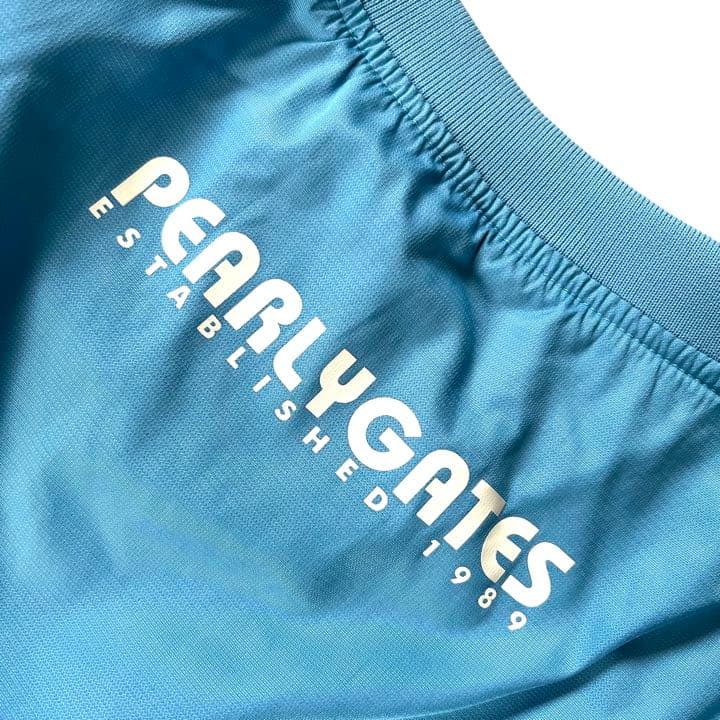 PEARLY GATES パーリーゲイツ　スニード　ナイロン　水色　ゴルフ　L