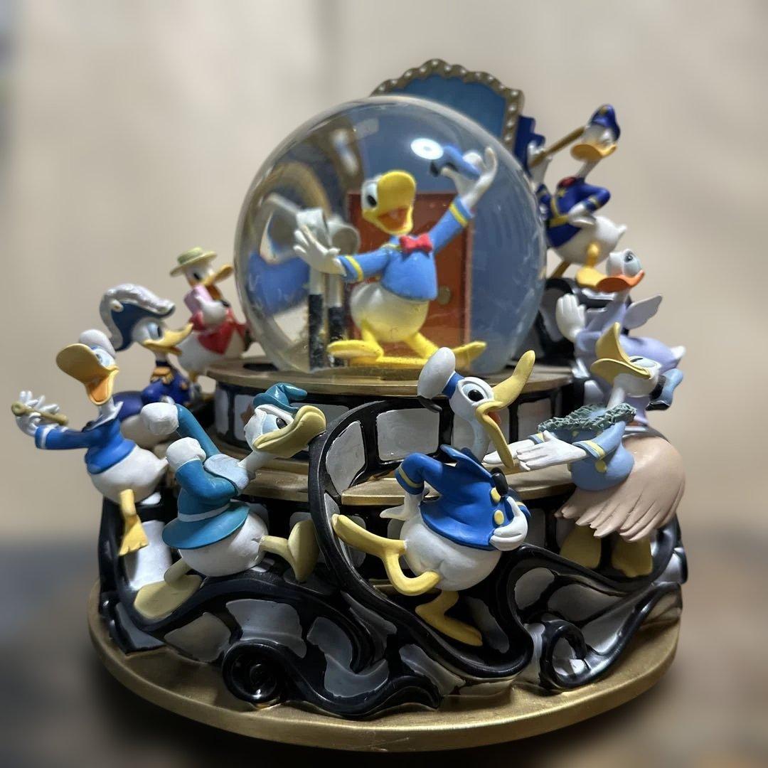 ドナルドダック スノードームフィギュア 約22cm