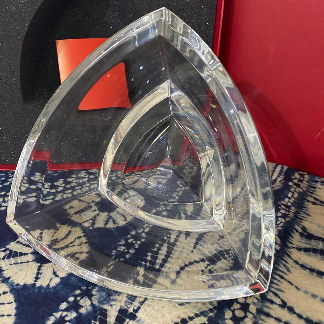 バカラ　ガラス　鉢