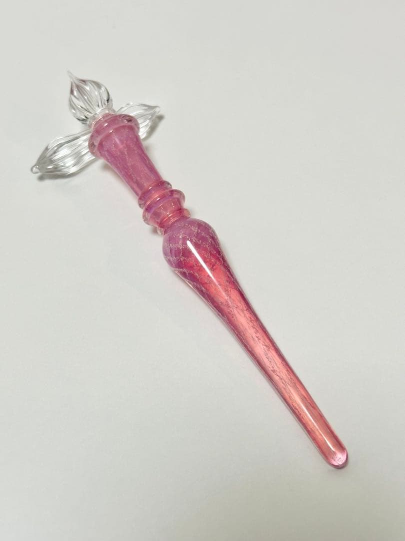 ガラス工房LUC ラティチェロ ガラスペン ピンク
