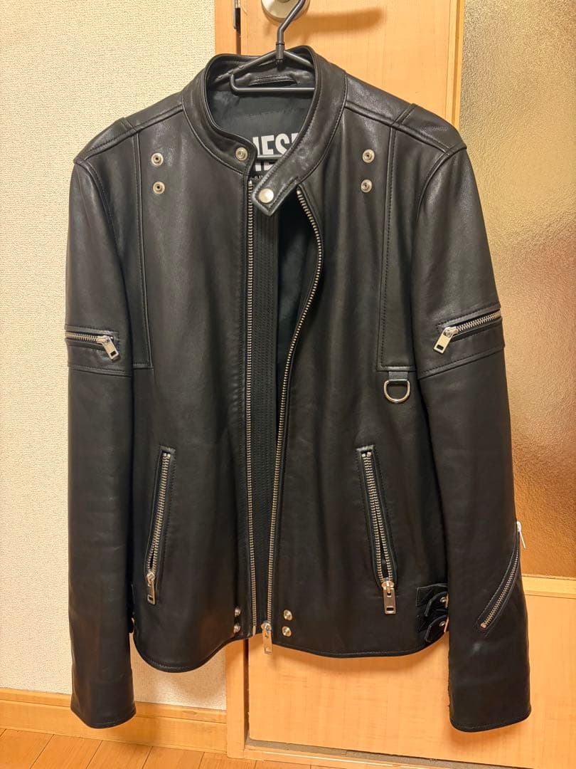 MS【プロフィール確認必要】 DIESEL ディーゼル レザージャケット
