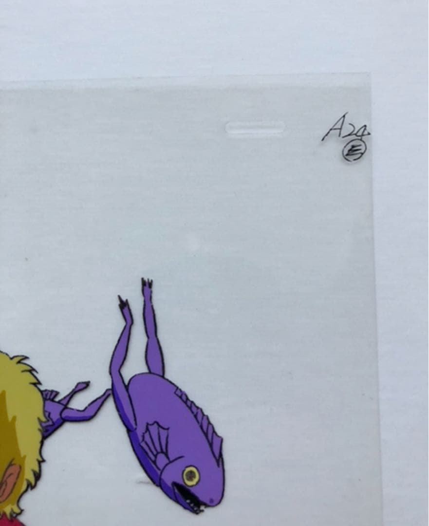 スペースコブラ　アニメセル画