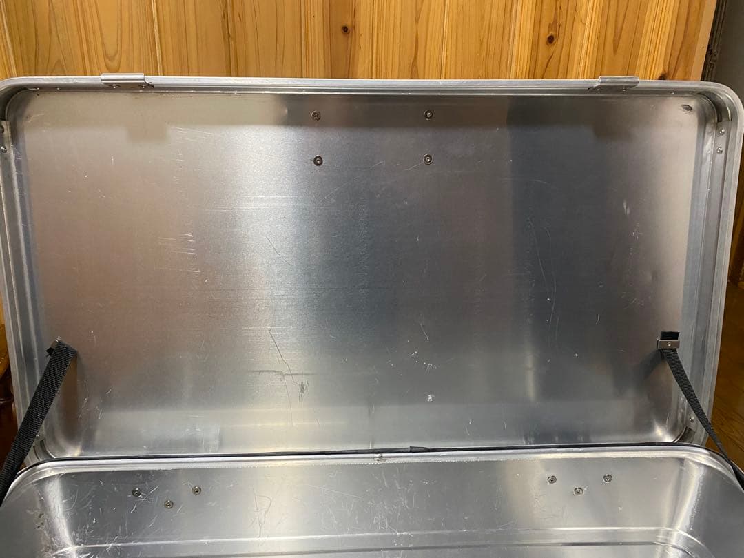 週末限定割引　希少　ダルトン　アルミコンテナ　Lサイズ　旧型　レザー　　コンボイ