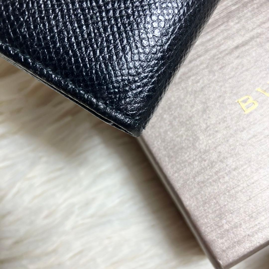 【美品】ブルガリ 6連キーケース ビーゼロワン レザーブラック FRID搭載