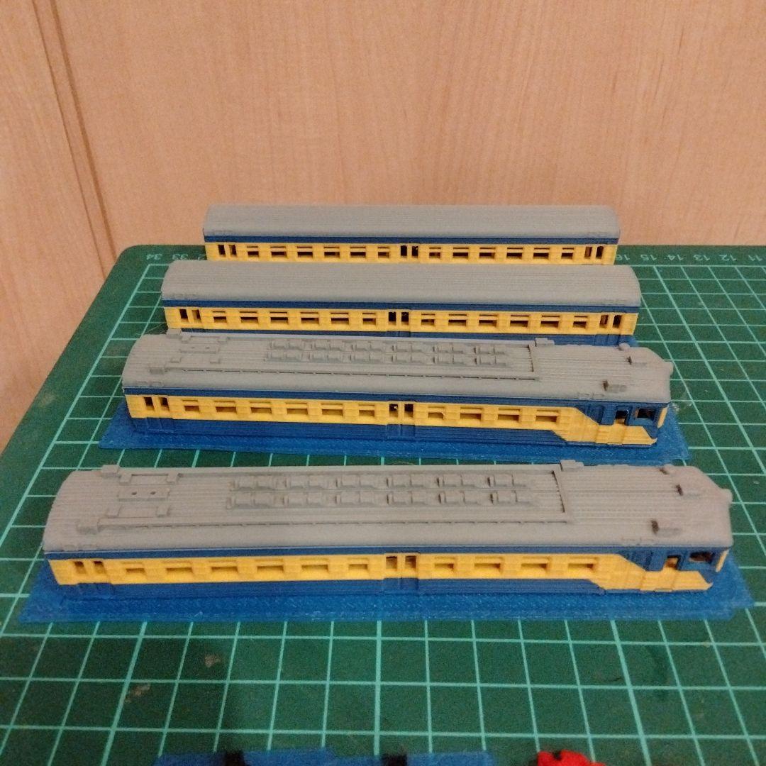 カザフスタン　ER22近郊電車　鉄道模型（Nゲージ）キット　4両セット