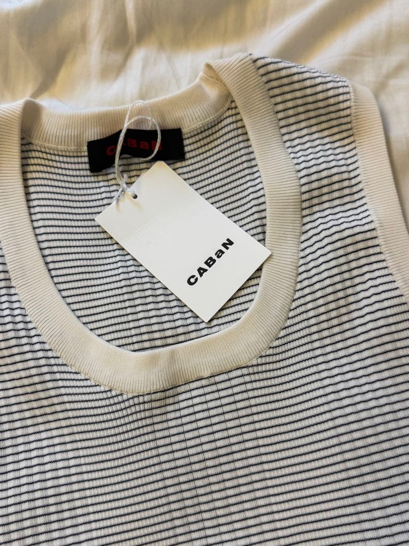 CABAN ストライプ タンクトップ