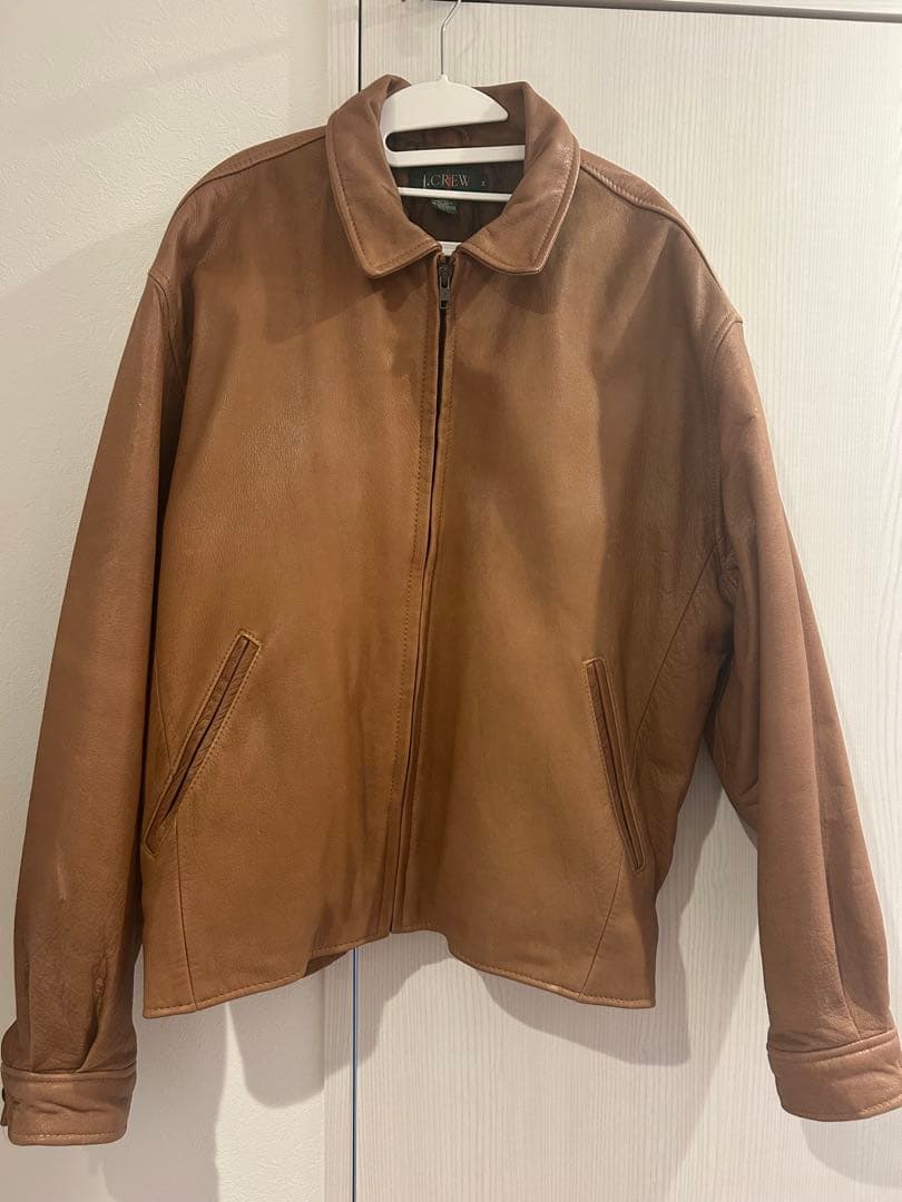 j.crew レザージャケット　Mサイズ