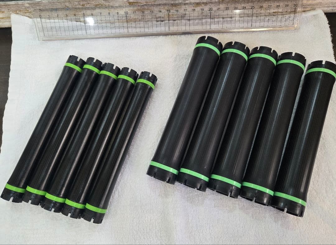 新品・未使用品　デジタルパーマ ロングロッド18mm、28mmのセット