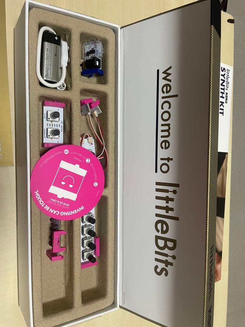 KORG littleBits Synth Kit モジュール型シンセサイザー