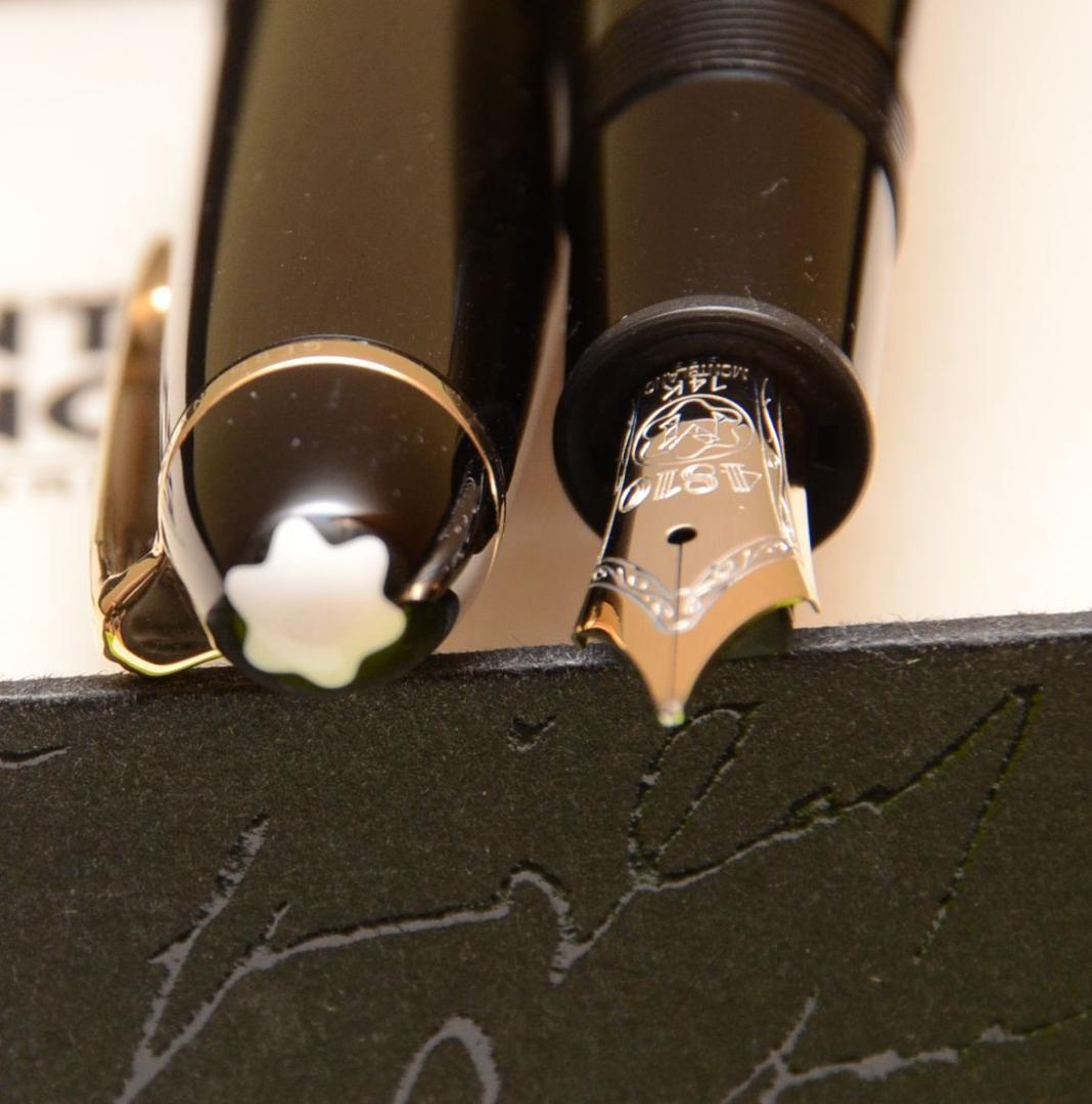 ほぼ未使用モンブラン万年筆146ケース取扱説明書保証書等付き 149限定ファンに