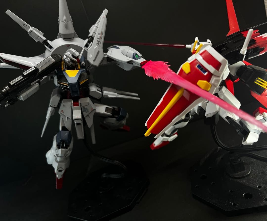 改造ガンプラ　全塗装完成品　hgプロヴィデンスガンダム