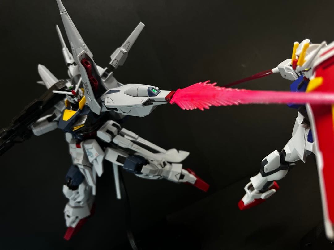 改造ガンプラ　全塗装完成品　hgプロヴィデンスガンダム