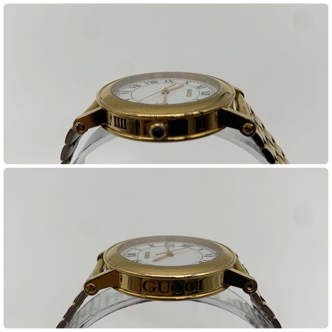 【稼働/希少】グッチ 腕時計 7200M ローマン デイト メンズ クォーツ