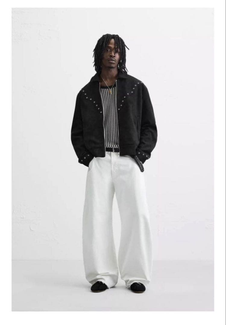 ZARA フェイクスエードジャケット 短丈 [完売品]