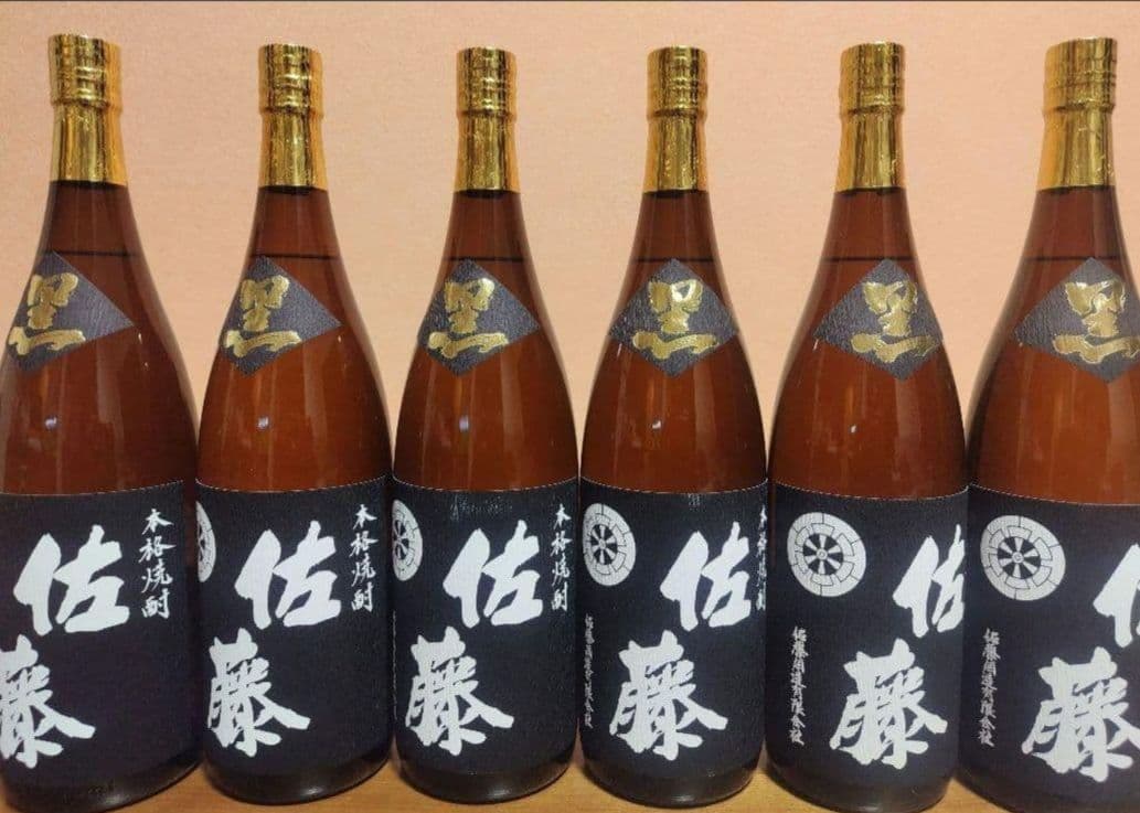 佐藤酒造 佐藤黒1.8L 6本