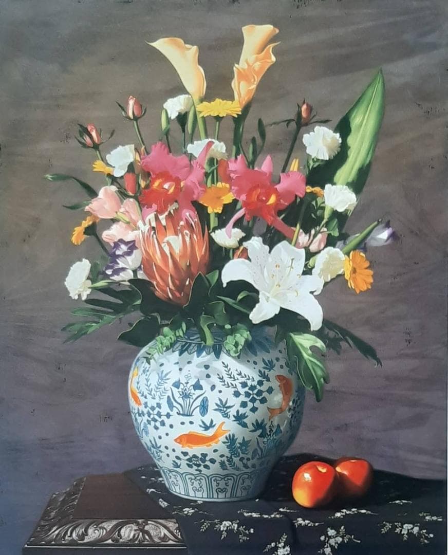 清水悦男、「秋色譜」、希少画集の額装画、四季、風景、人気作品