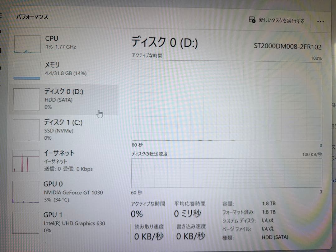 Windowsデスクトップ HP EliteDesk 800 G4 SFF i7 8700