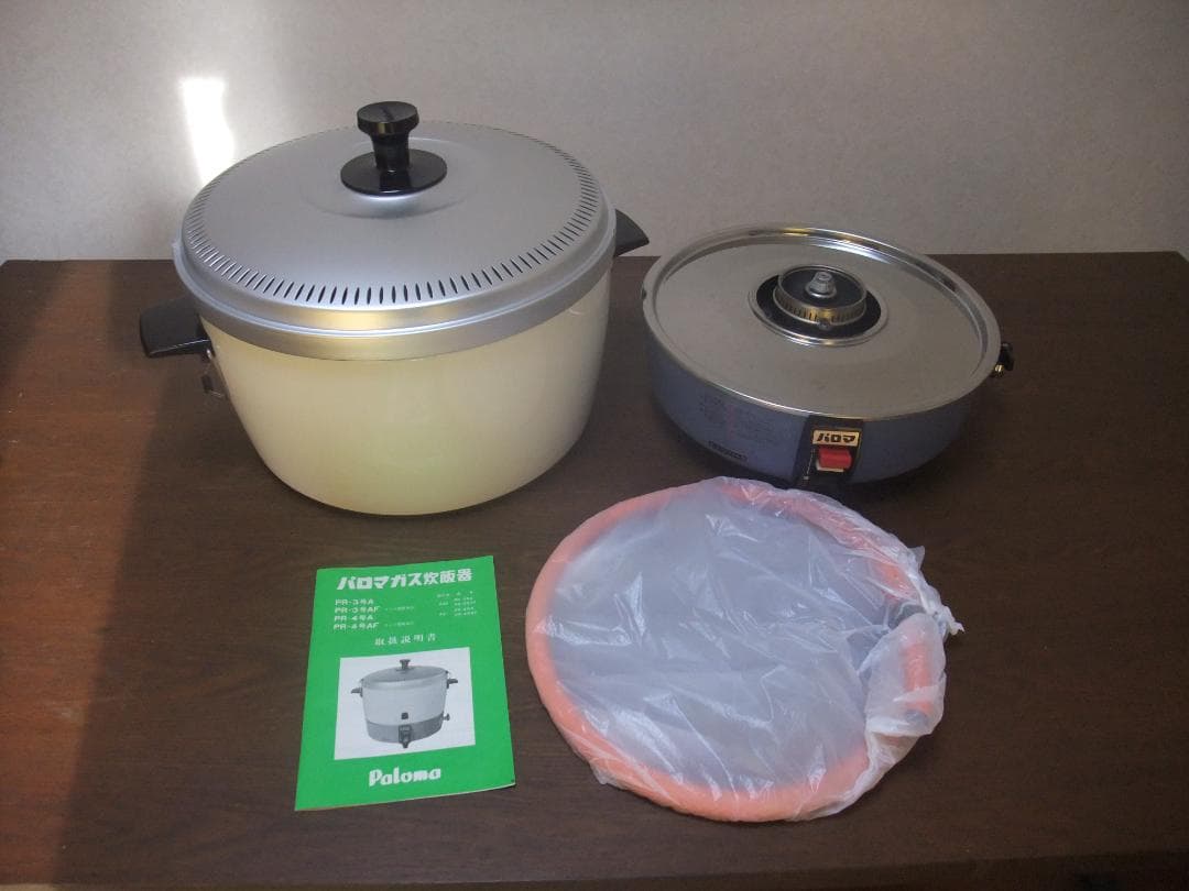 未使用 長期保管品 パロマ ガス炊飯器 LPガス プロパンガス用 約1.6升炊き