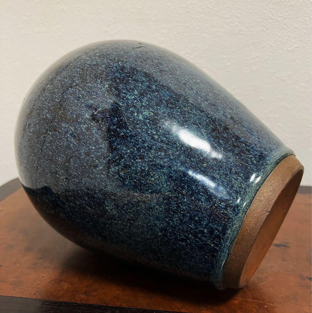 中国美術 古玩 宜钧釉花瓶 壺 置物