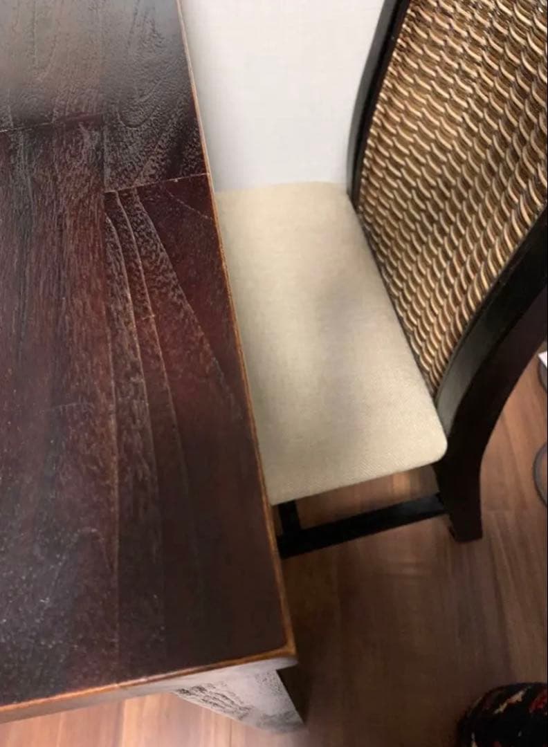 アジアン　家具　机　インテリア　四角　テーブル　ダイニング　バリ　アジア　雑貨