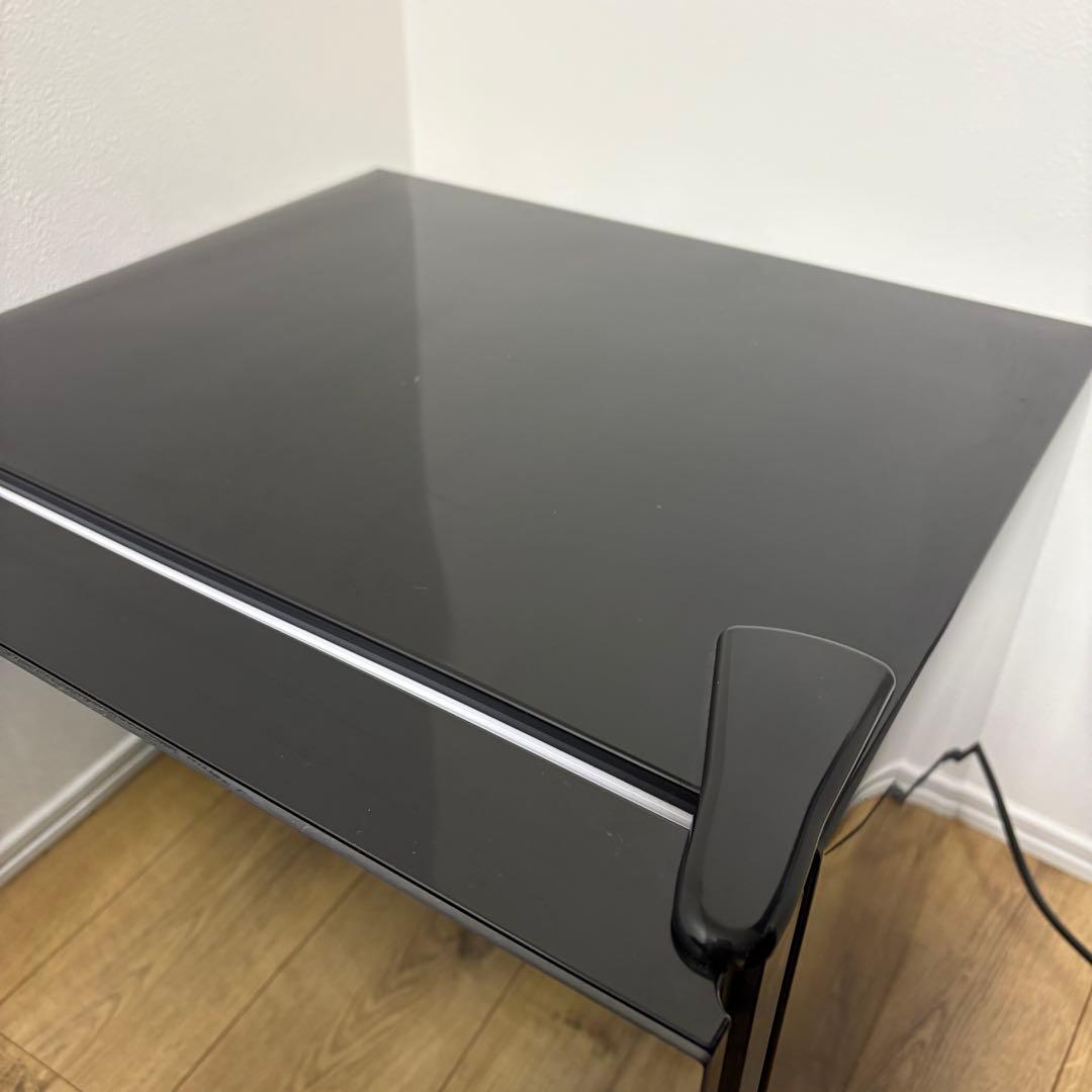 未使用品 アイリスプラザ 鏡面 冷蔵庫 ミニ ブラック 42L 黒