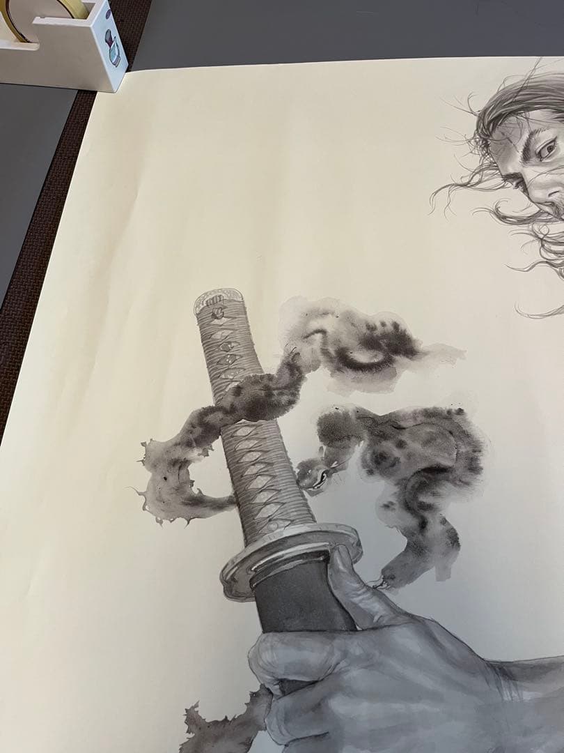 バガボンド　井上雄彦　最後のマンガ展　ポスター